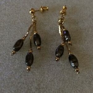 Water fresh pearl earrings